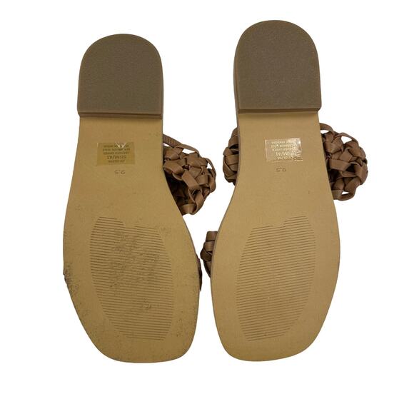 Crown Vintage - Oleya Flat Braided Sandals in Brown - Picture 3 of 3